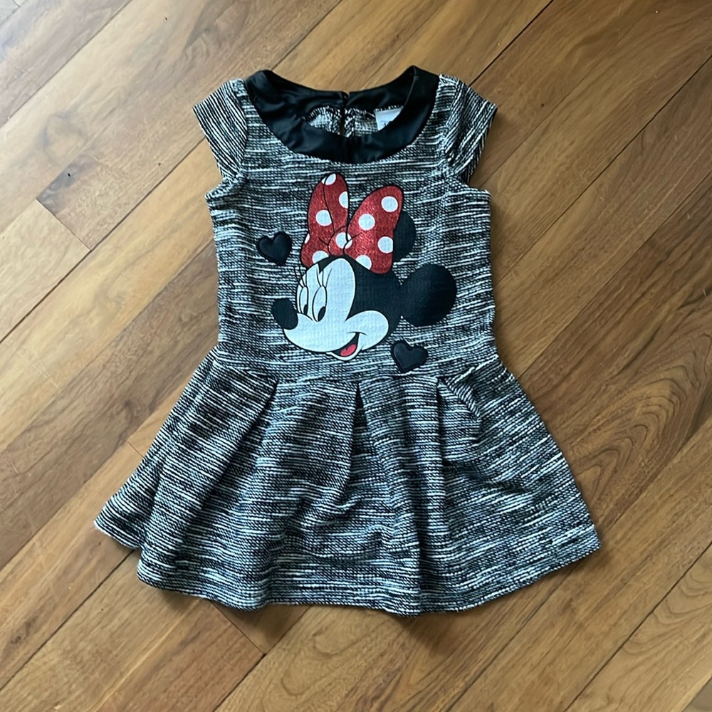 Disney Minnie Mouse Black and White Dress